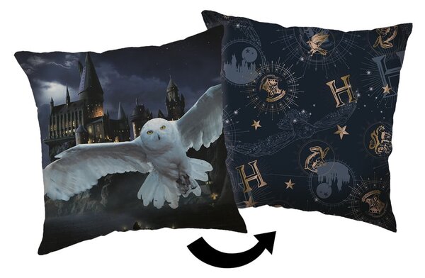 Детска възглавница 40x40 cm Harry Potter "Hogwarts" – Jerry Fabrics