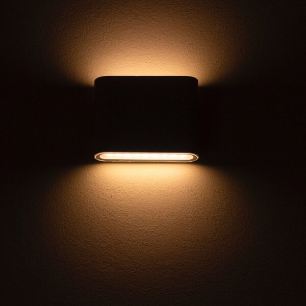 Zuma Line SJ22621- LED Екстериорен аплик SHADOW LED/12W/230V IP65 черен