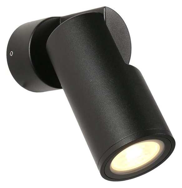 Zuma Line SJ14401 - Екстериорен аплик NOCTURNE 1xGU10/35W/230V IP65 черен