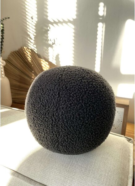 Декоративна възглавница от букле ø 25 cm Top – Mioli Decor