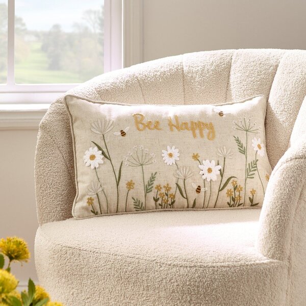 Декоративна възглавница 30x50 cm Bee Happy – Catherine Lansfield