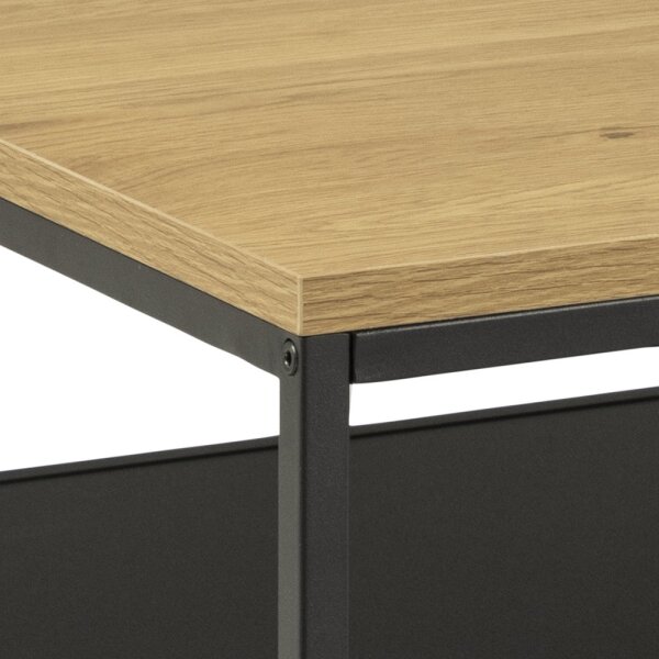 Холна масичка CORA дъб/черен