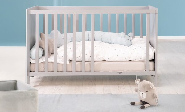 Сиво детско креватче 60x120 cm Hamburg – Roba