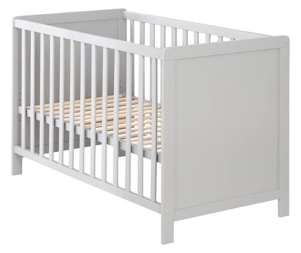 Сиво детско креватче 60x120 cm Hamburg – Roba