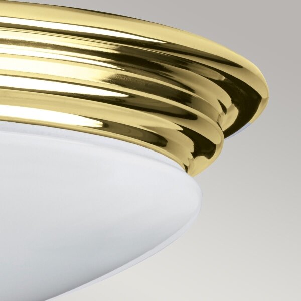 Elstead BATH-BROMPTON-F-PB - LED Лампа за баня 1xGX53/5,7W/230V IP44 златист