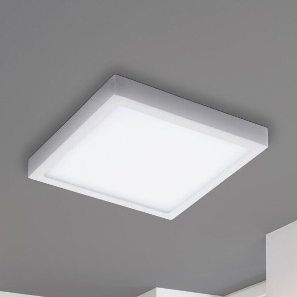 Eglo 33209 - LED RGBW димируем плафон FUEVA-C LED/21W/230V 30x30 cm бял