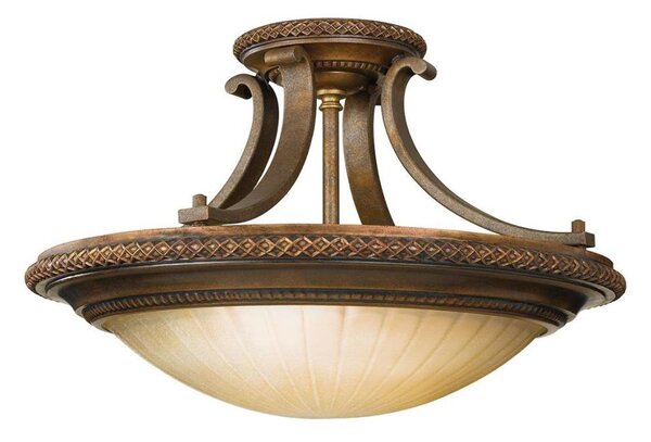 Feiss FE-KELHAM-HALL-SF - Полилей за повърхностен монтаж KELHAM HALL 2xE27/60W/230V
