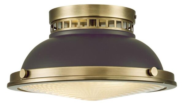 Hinkley HK-AMELIA-F-M-RB - Плафон AMELIA 2xE27/40W/230V черен/бронзов