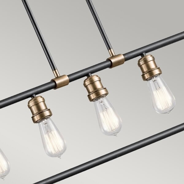 Kichler KL-IMAHN-ISLE - Висящ полилей IMAHN 5xE27/60W/230V