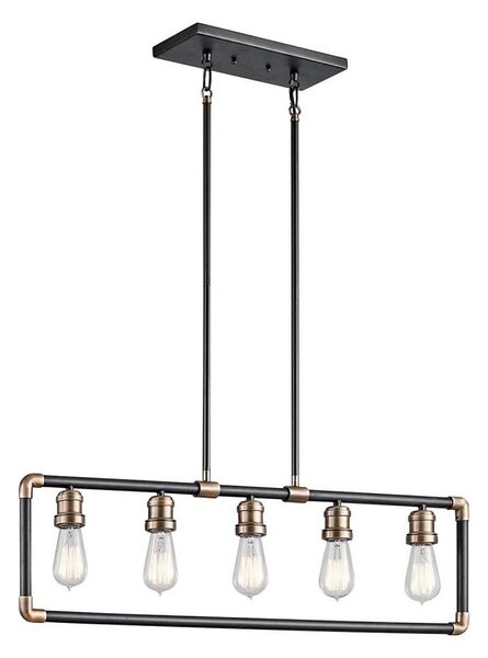Kichler KL-IMAHN-ISLE - Висящ полилей IMAHN 5xE27/60W/230V