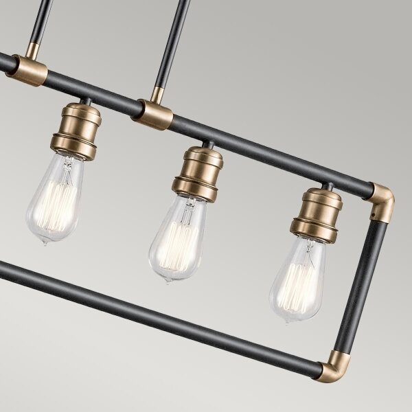 Kichler KL-IMAHN-ISLE - Висящ полилей IMAHN 5xE27/60W/230V