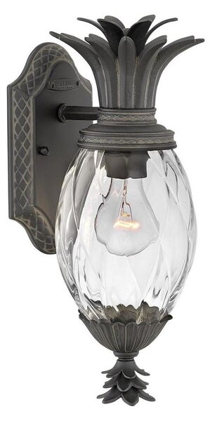 Hinkley HK-PLANTATION-S-MB - Екстериорна лампа PLANTATION 1xE27/40W/230V IP44 черен