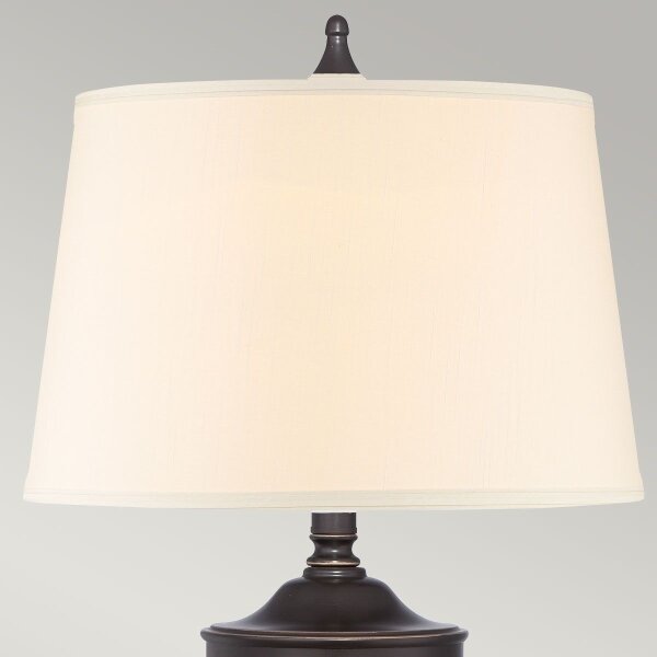 Quoizel QZ-DENNISON-PB - Настолна лампа DENNISON 1xE27/60W/230V бронзов