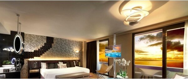 Artemide 1255120A - LED Димируем плафон PIRCE LED/44W/230V 3000K златист