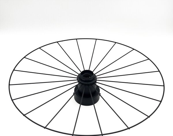 Аплик MONTANA 1xE27/15W/230V Ø 45 cm черен