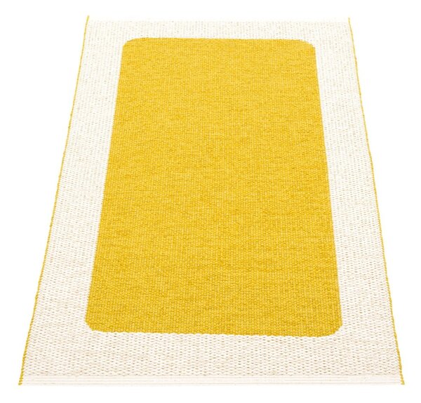 Килим за открито и закрито в цвят горчица и кремаво 70x120 cm Ilda Mustard – Pappelina