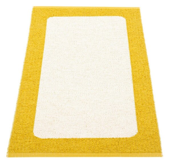 Килим за открито и закрито в цвят горчица и кремаво 70x120 cm Ilda Mustard – Pappelina