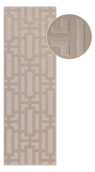 Бежова пътека 80x240 cm Perles Onyx – Elle Decoration