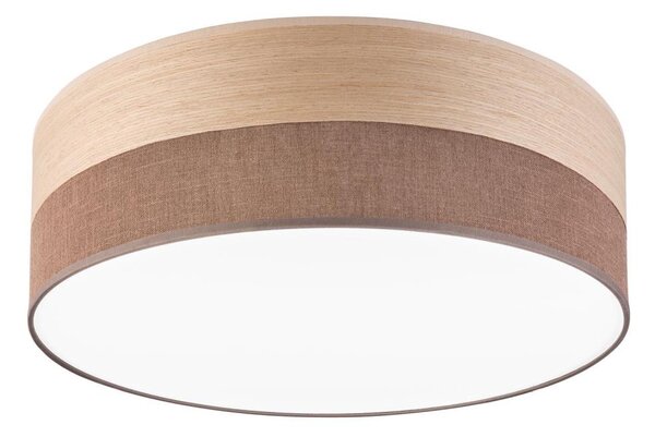 LED Плафониера SIRJA WOOD LED/36W/230V Ø 45 см кафяв/дъб