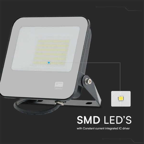 LED Прожектор SAMSUNG CHIP LED/50W/230V 4000K IP65 черен