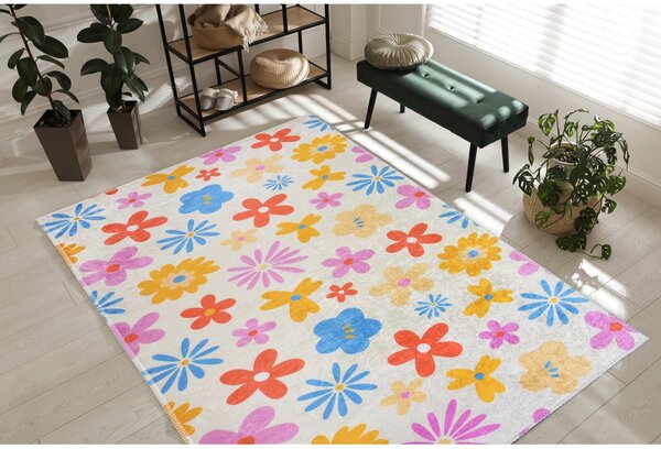 Детски килим подходящ за пране 60x100 cm Joyfull Garden – Vitaus