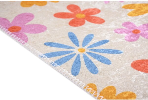 Детски килим подходящ за пране 60x100 cm Joyfull Garden – Vitaus