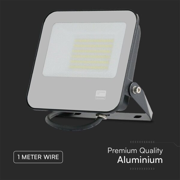 LED Прожектор SAMSUNG CHIP LED/50W/230V 4000K IP65 черен
