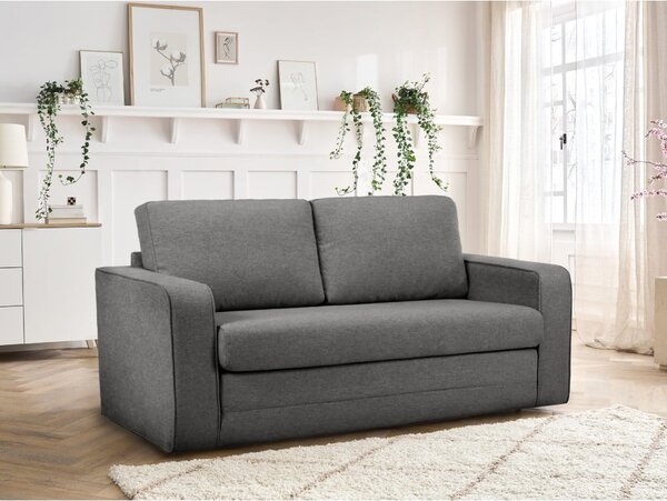 Сив разтегателен диван 160 cm Come – Bobochic Paris