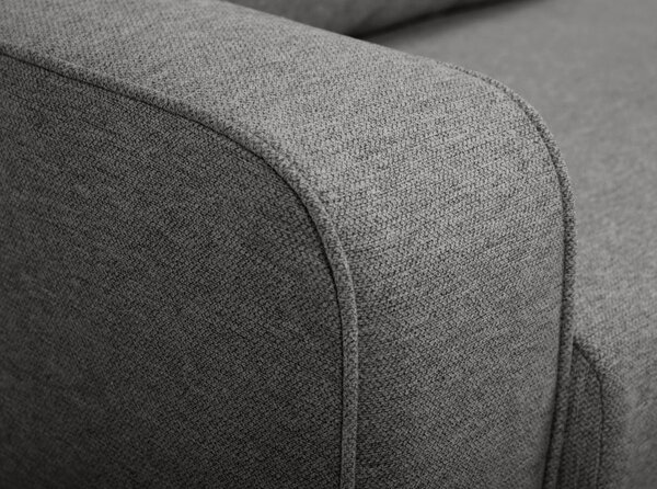 Сив разтегателен диван 160 cm Come – Bobochic Paris