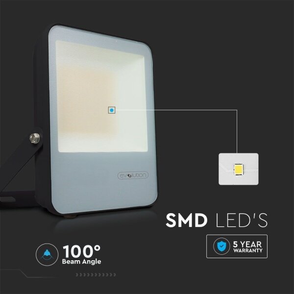 LED Прожектор LED/30W/230V 6400K IP65 черен