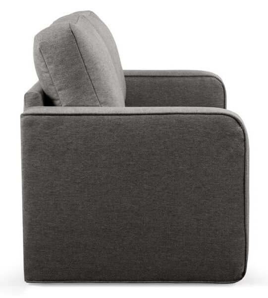 Сив разтегателен диван 160 cm Come – Bobochic Paris