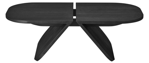 Черна масичка за кафе от масивен дъб 54x100 cm Avio – Blomus