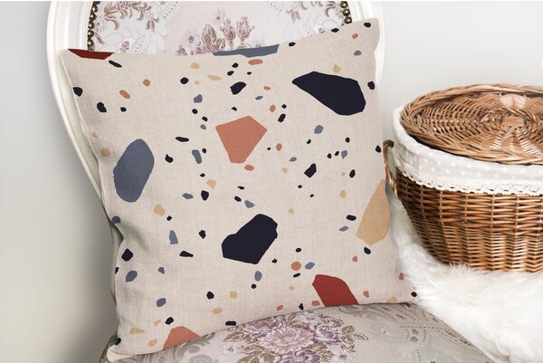 Калъфка за възглавница 43x43 cm Cracked Terrazzo – Mila Home