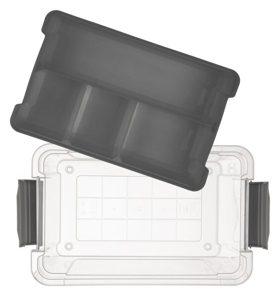 Пластмасова кутия за съхранение с капак 35x23x17 cm Multi Stormax – Orion