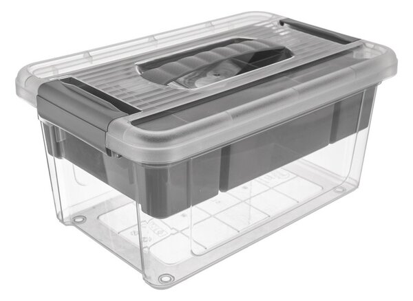 Пластмасова кутия за съхранение с капак 35x23x17 cm Multi Stormax – Orion