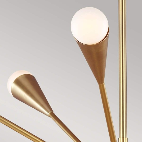Feiss FE-JAX10-BB - LED Полилей JAX 10xG9/3W/230V златист
