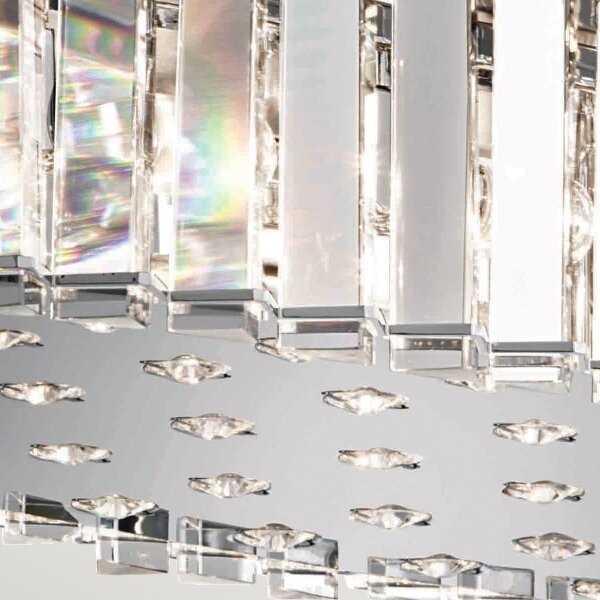 Kichler KL-CRYSTAL-SKYE-I-L-LED Полилей за баня CRYSTAL SKYE 12xG9/3W/230V IP44