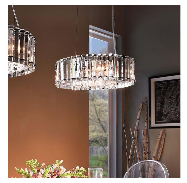 Kichler KL-CRYSTAL-SKYE8 - LED Полилей за баня CRYSTAL SKYE 8xG9/3W/230V IP44