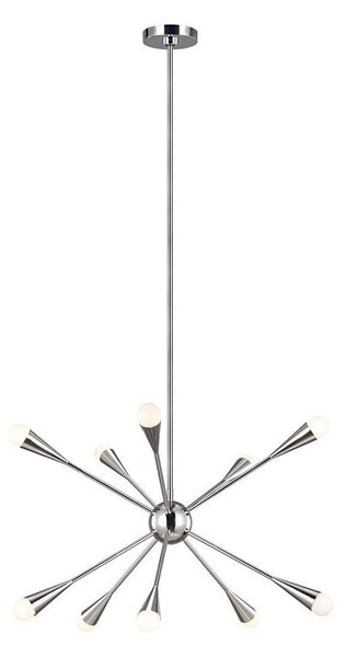 Feiss FE-JAX10-PN - LED Полилей JAX 10xG9/3W/230V лъскав хром