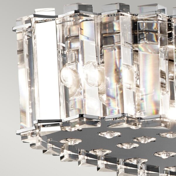 Kichler KL-CRYSTAL-SKYE-I-L-LED Полилей за баня CRYSTAL SKYE 12xG9/3W/230V IP44