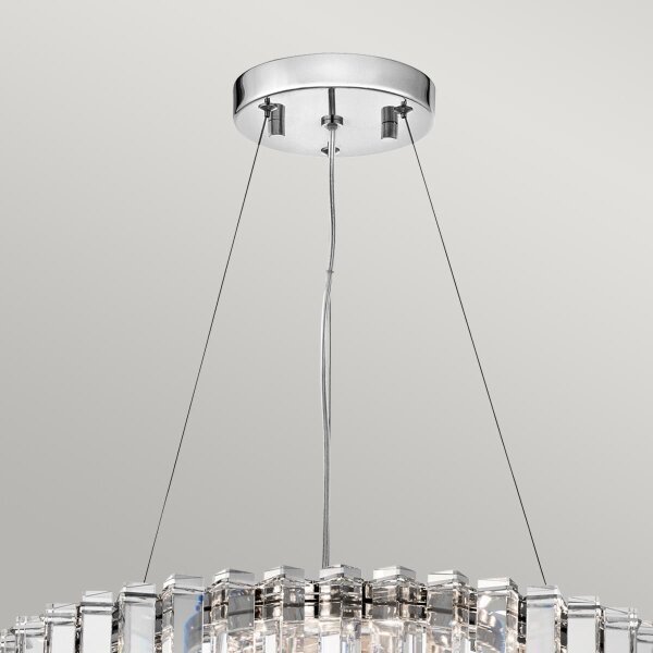 Kichler KL-CRYSTAL-SKYE8 - LED Полилей за баня CRYSTAL SKYE 8xG9/3W/230V IP44