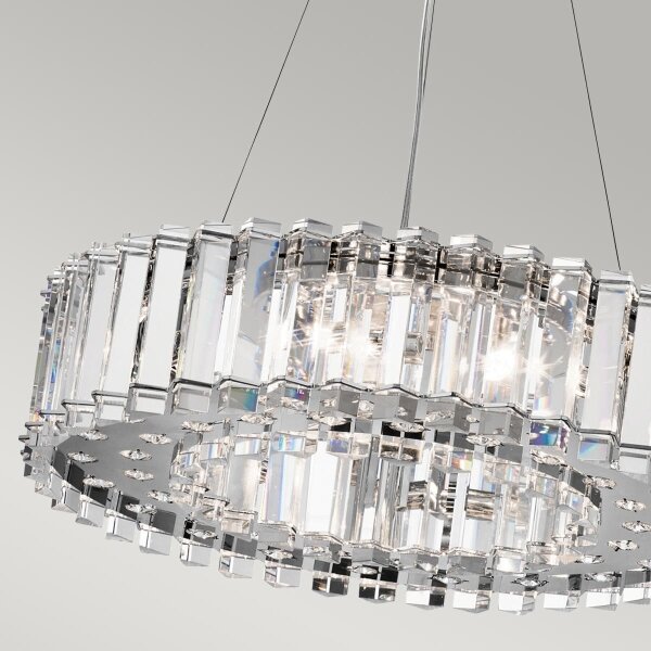 Kichler KL-CRYSTAL-SKYE8 - LED Полилей за баня CRYSTAL SKYE 8xG9/3W/230V IP44