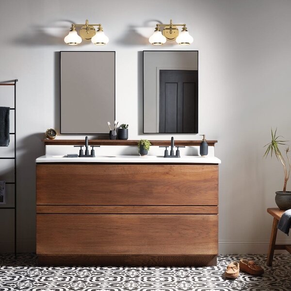 Hinkley HK-AINSLEY2-BATH-BB - LED Лампа за баня AINSLEY 2xG9/3W/230V IP44