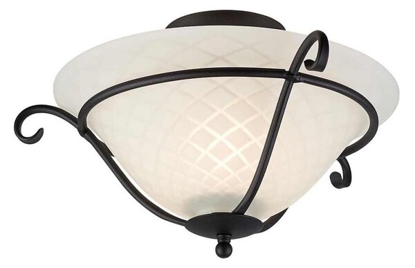Elstead TCH-F-BLACK - Плафон TORCHIERE 1xE27/60W/230V