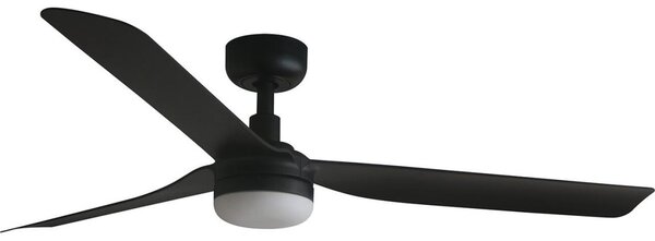 FARO 33815WT-21-LED таванен вентилатор с възможност за димиране PUNT M LED/18W/230V, черен, Ø 132 cm, WT + дистанционно управление
