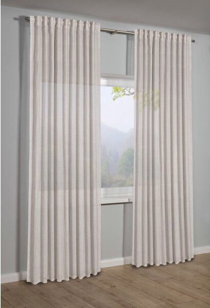 Бежова завеса 135x245 cm Etamine – Sehlbach