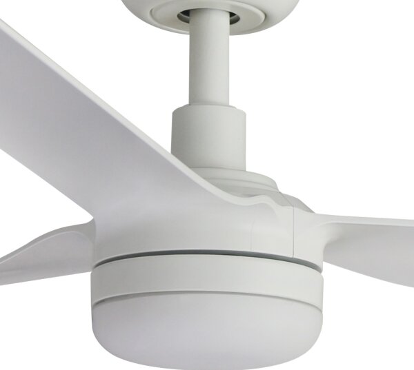 FARO 33814WT-20 - Димируем таванен вентилатор PUNT M LED/18W/230V, бял, Ø 132 см WT + с дистанционно управление
