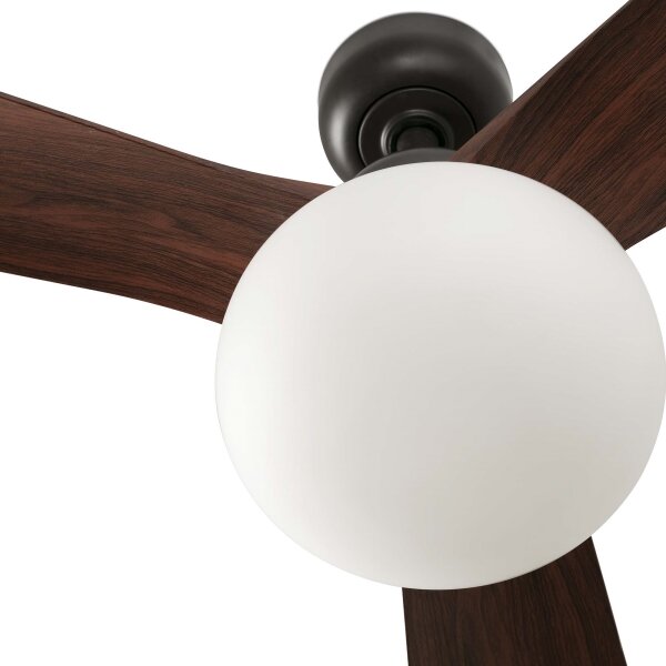 FARO 34362WT-11L Таванен вентилатор OUTWOOD L 1xE27/15W кафяв/черен Ø150 см WT IP44+дистанционно управление