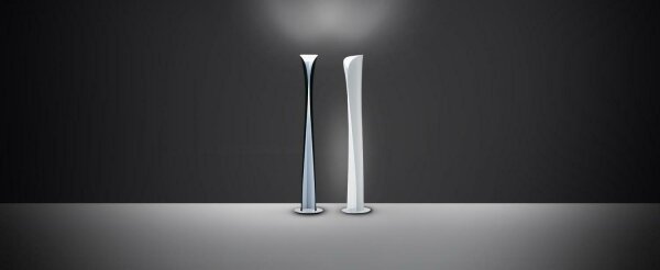 Artemide 1361010A - LED Лампион CADMO LED/44W/230V + 1xGU10/10W/230V черен