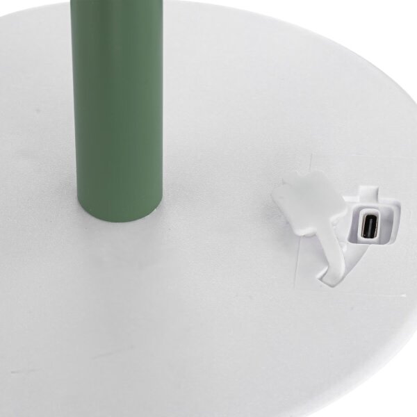 Atmosphera - LED RGB Акумулаторна екстериорна настолна лампа ZACK LED/3,7V IP44 зелен